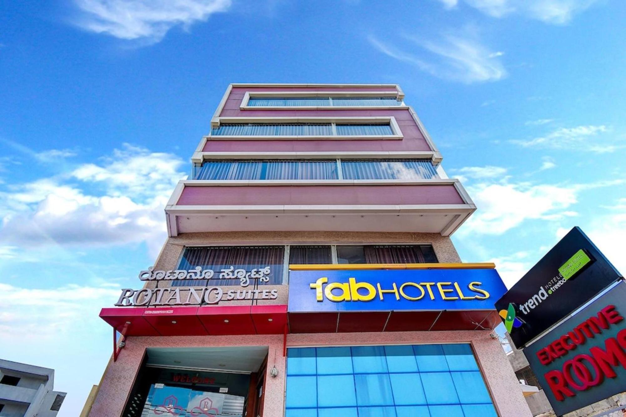 Fabhotel Rotano Suites - Yelahanka Bangalore Buitenkant foto